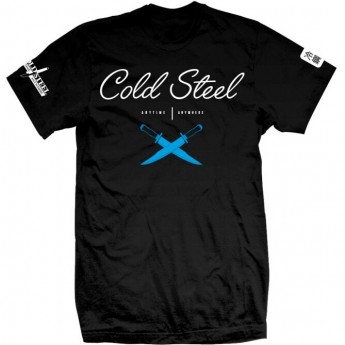 Футболка COLD STEEL CURSIVE BLACK TEE SHIRT (XL) CS_TJ4 Футболка COLD STEEL CURSIVE BLACK TEE SHIRT (XL) CS_TJ4